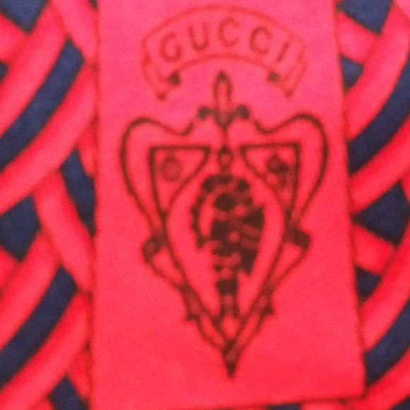 Gucci 100 % Silk Tie - Picture 5 of 6